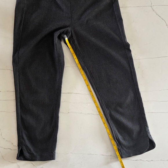 Tribal Fia Mid‎ Rise Curve Hem Pant in Black. Size 12P - Picture 7 of 8